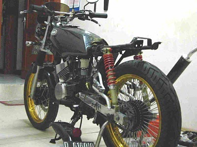 Modifikasi Motor Gila Modifikasi Motor Yamaha RX King 