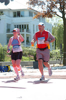 Dragonheart's humans running the Hamburg Marathon