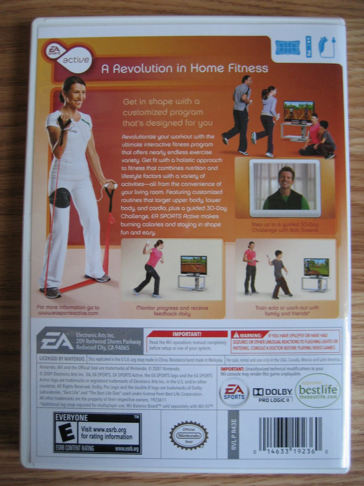 noboxtospeakof ( no box to speak of ) Wii Active Personal Trainer Bundle & Accessory Pack
