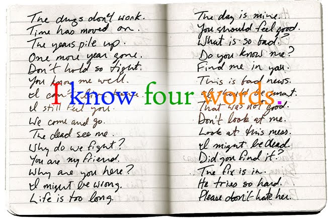 I Know Four Words October 2011
