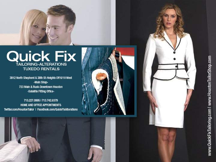 Houston's Tailor Alterations Shop Quick Fix Tailoring