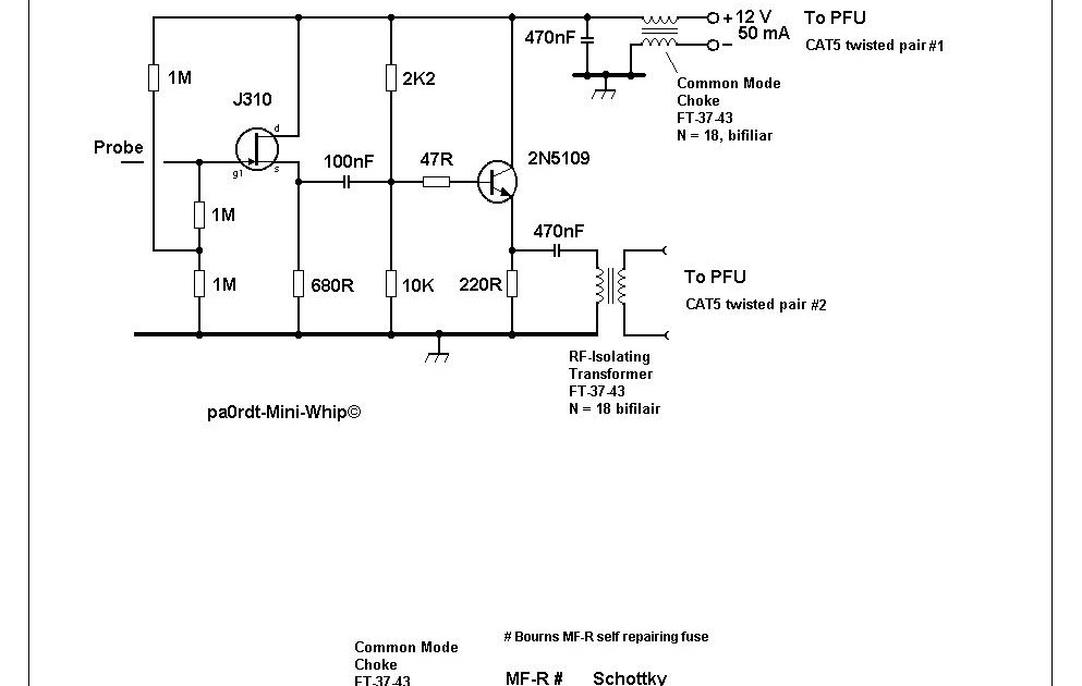 radio club: Mini-Whip with CAT5