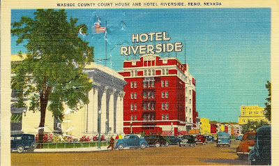 Writerquake: Old Postcard Wednesday Washoe County Court House and