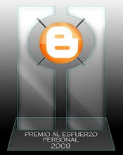 ¬ Premio Al Esfuerzo Personal 2009...