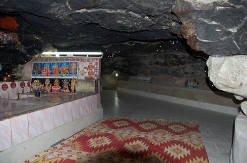 Kalka Cave Temple, Arore, near Rohri, Sindh