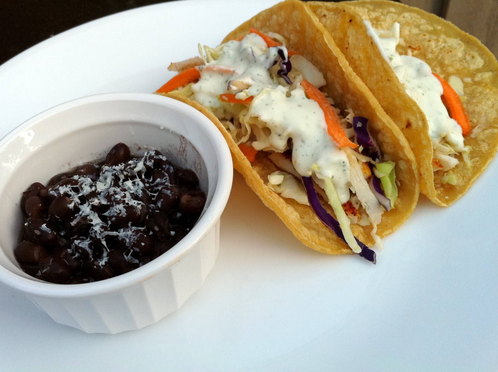 Simply Fit Mama Fish Tacos Black Beans