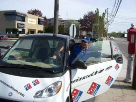 Domino's Pizza Smart Car