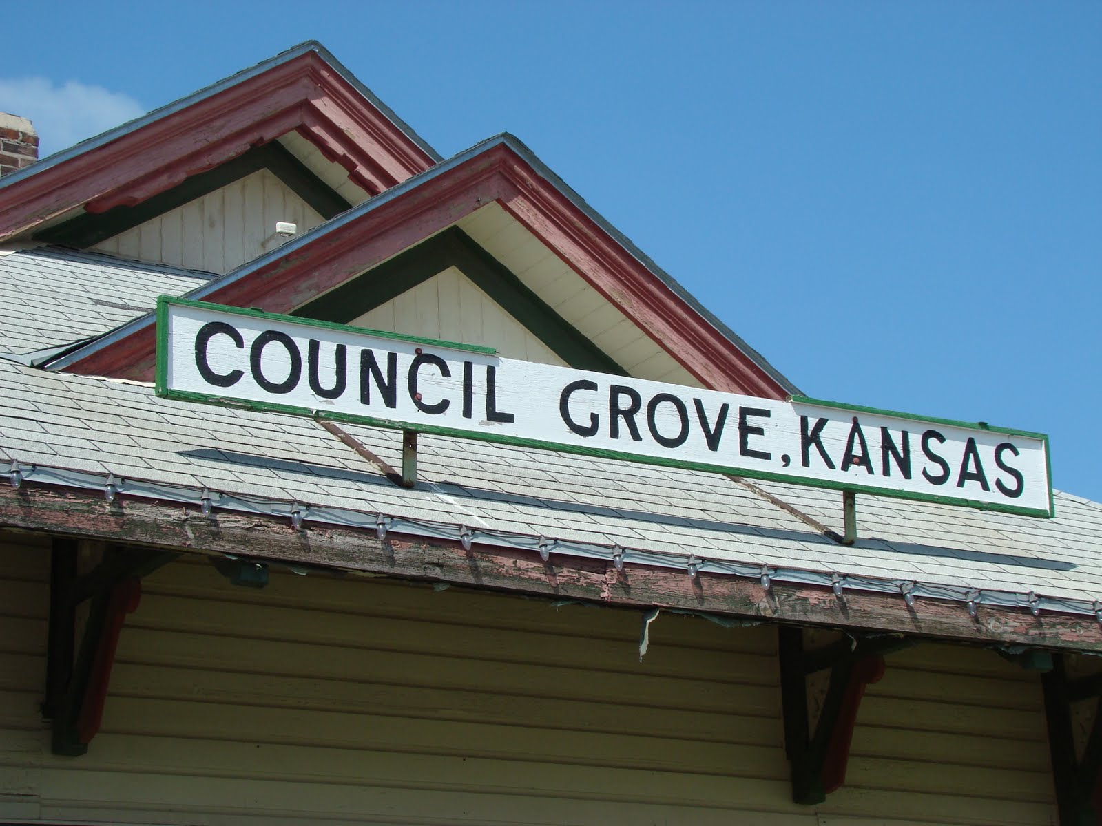 Council Grove, Kansas Durland Park & MKT Depot