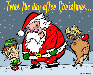 DURKINWORKS December 26th. 'Twas the day after Christmas.