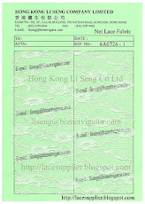 Net Lace Fabric Supplier - Hog Kong Li Seng Co Ltd