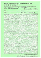Spandex Lace Fabric Supplier - HongKong Li SengCo Ltd
