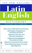 Latin to English Dictionary