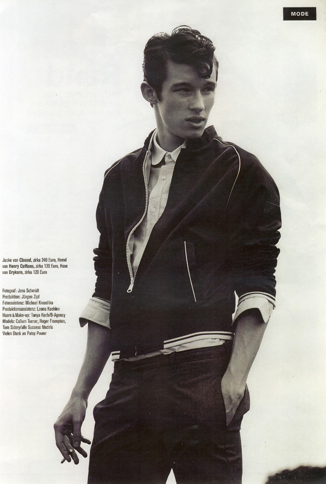 Next Models LA: CALLUM TURNER in town from London!!
