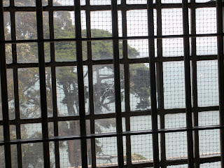 Looking out from the inside of Alcatraz Looking out from the inside of Alcatraz