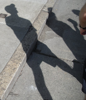 Shadows at Bay to Breakers in San Francisco Shadows at Bay to Breakers in San Francisco