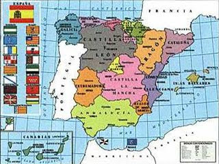 Mapa de la España autonómica