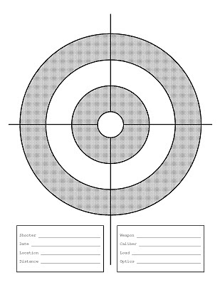 The Great Outdoors: Printable Targets