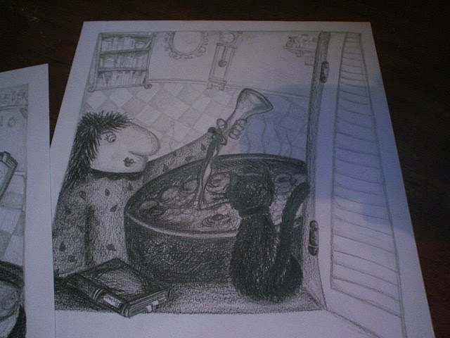 pequeños diseños - Ilustraciones: Lápiz grafito