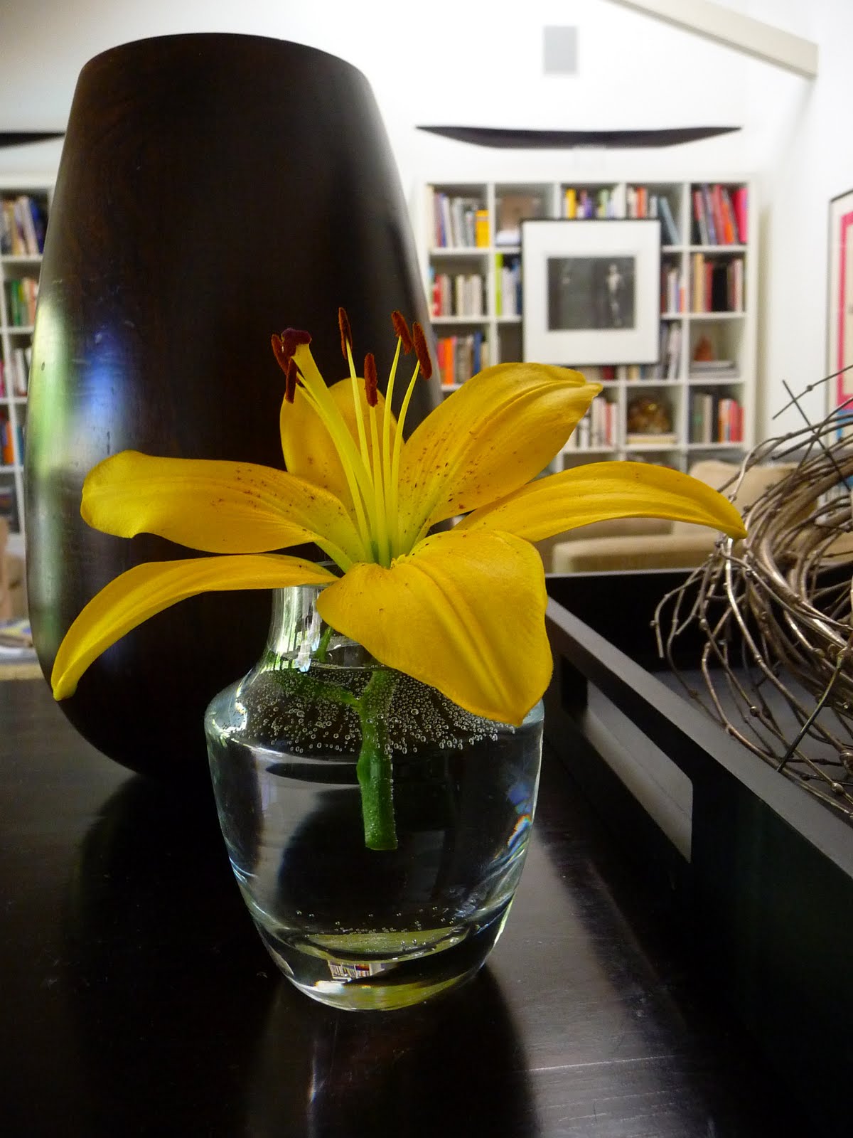 Square One Furniture: flowers at the Square One studio