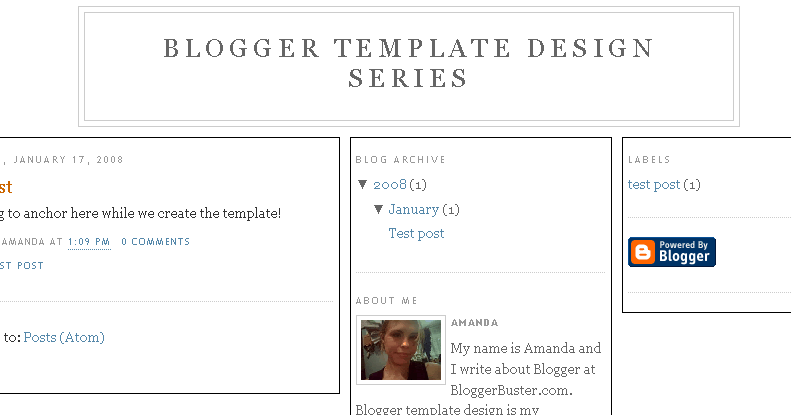 Blogger Buster: Styling the header and footer sections (Blogger ...