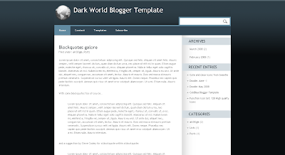 Blogger Xml Templates