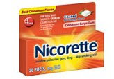 FREE 20 Pack of Nicorette Cinnamon Surge Gum!