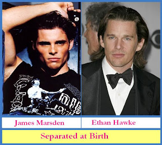 James Marsden and Ethan Hawke look like they were separated at birth