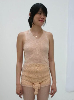 Body parts knit fashion - Photo courtesy of StrangeCelebrities.com