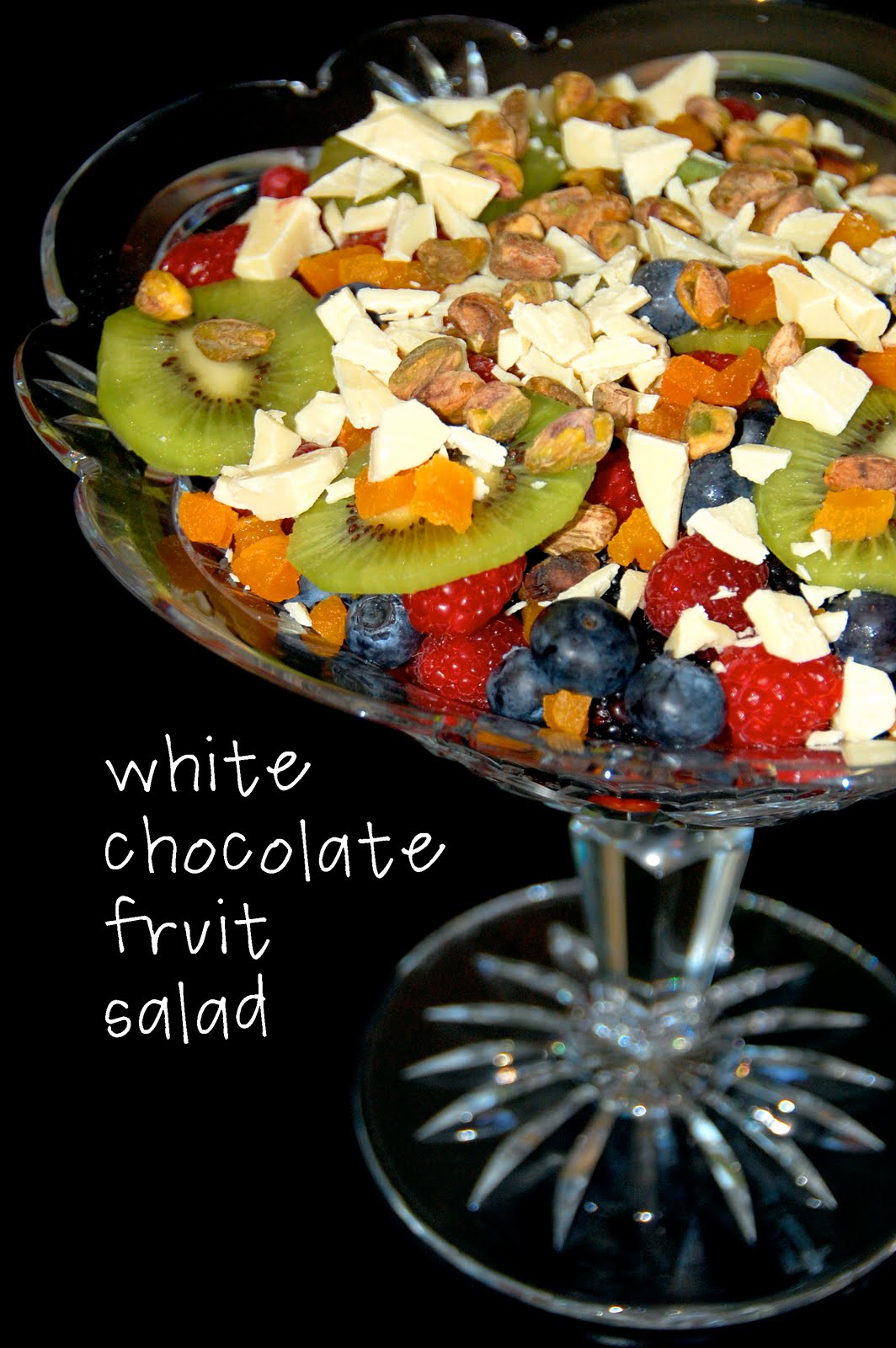 come taste life White Chocolate Fruit Salad