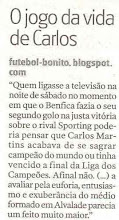 Futebol-bonito nos jornais