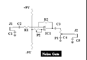Elec-Circuit: Noise Gate