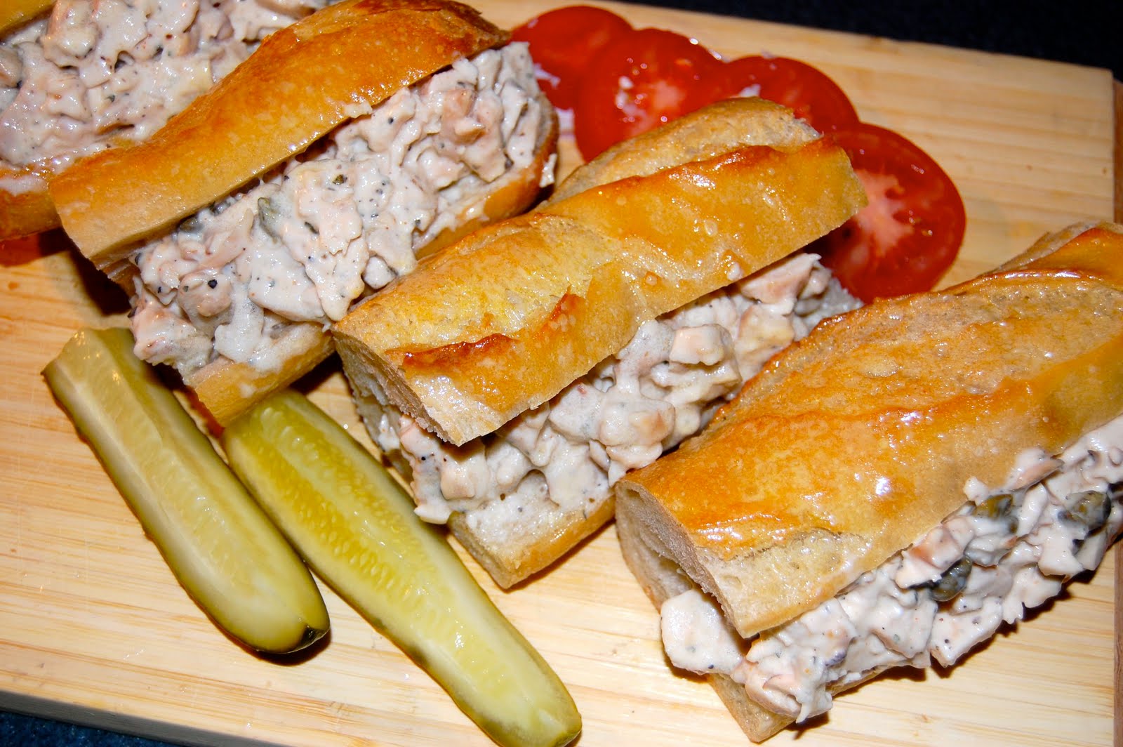 Bobby Flay Everyday! French Chicken Salad Sandwiches
