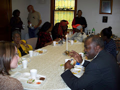 New  Friends sharing stories from Hoxie to Uganda to Nigeria to Wichita