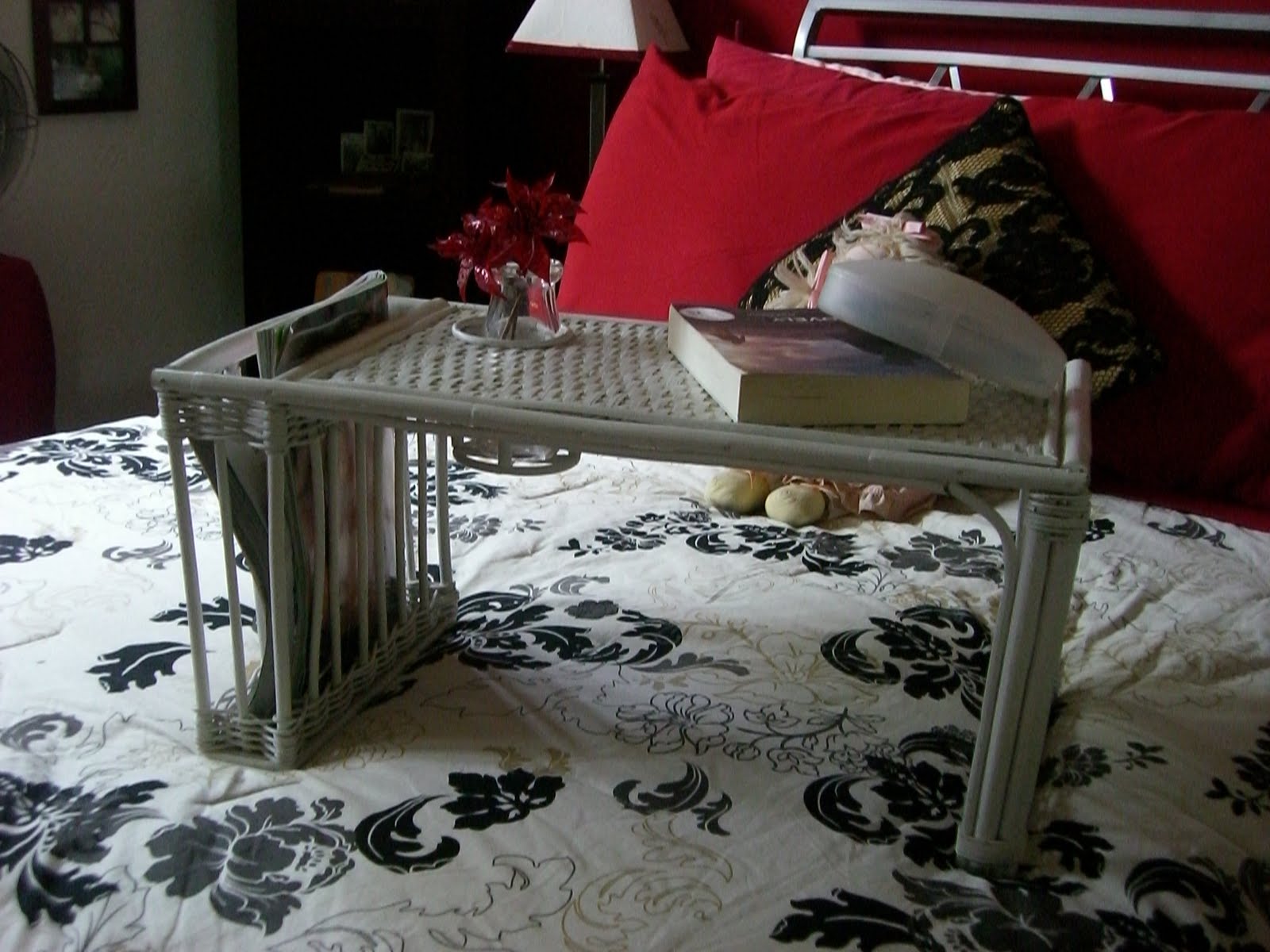 Dollar Store D'ecor Bed Tray