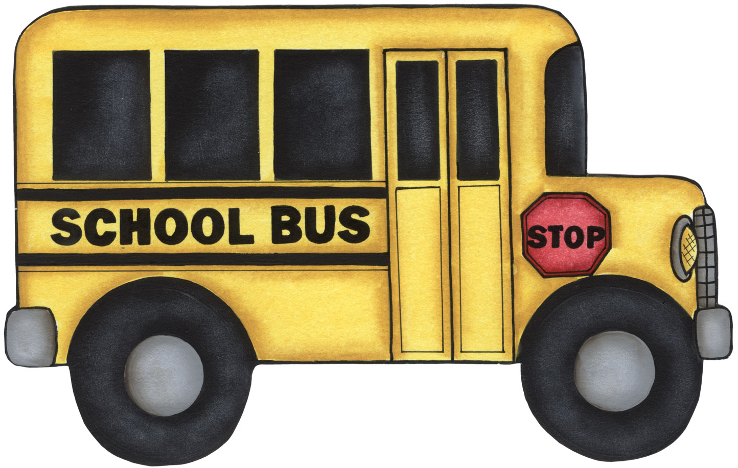 clipart school bus free - photo #50