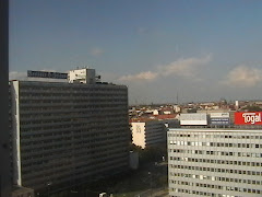 Berlin outside our window in the hotel