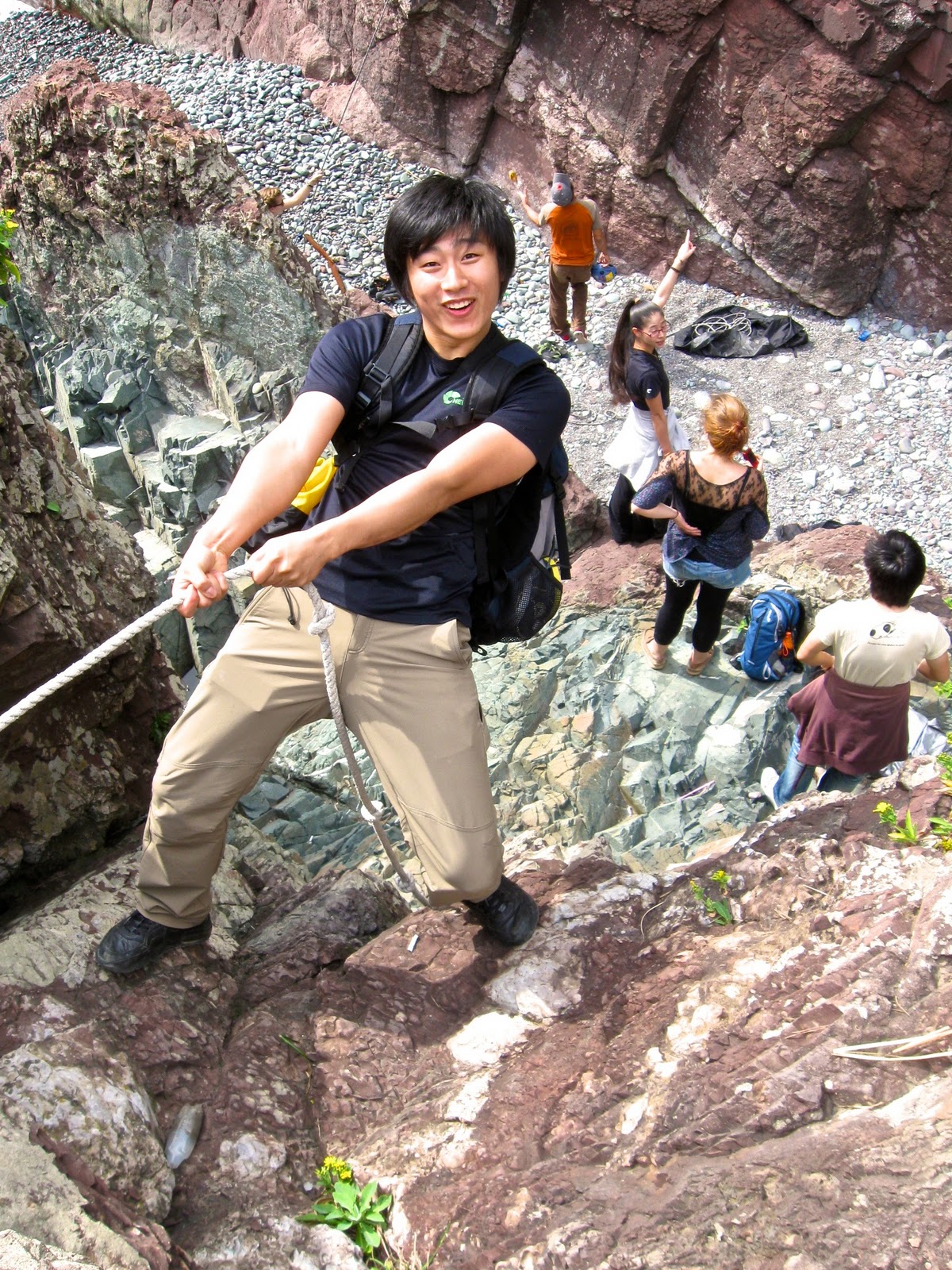 jonnyontheroad: Rock Climbing in Busan - Amnam Park