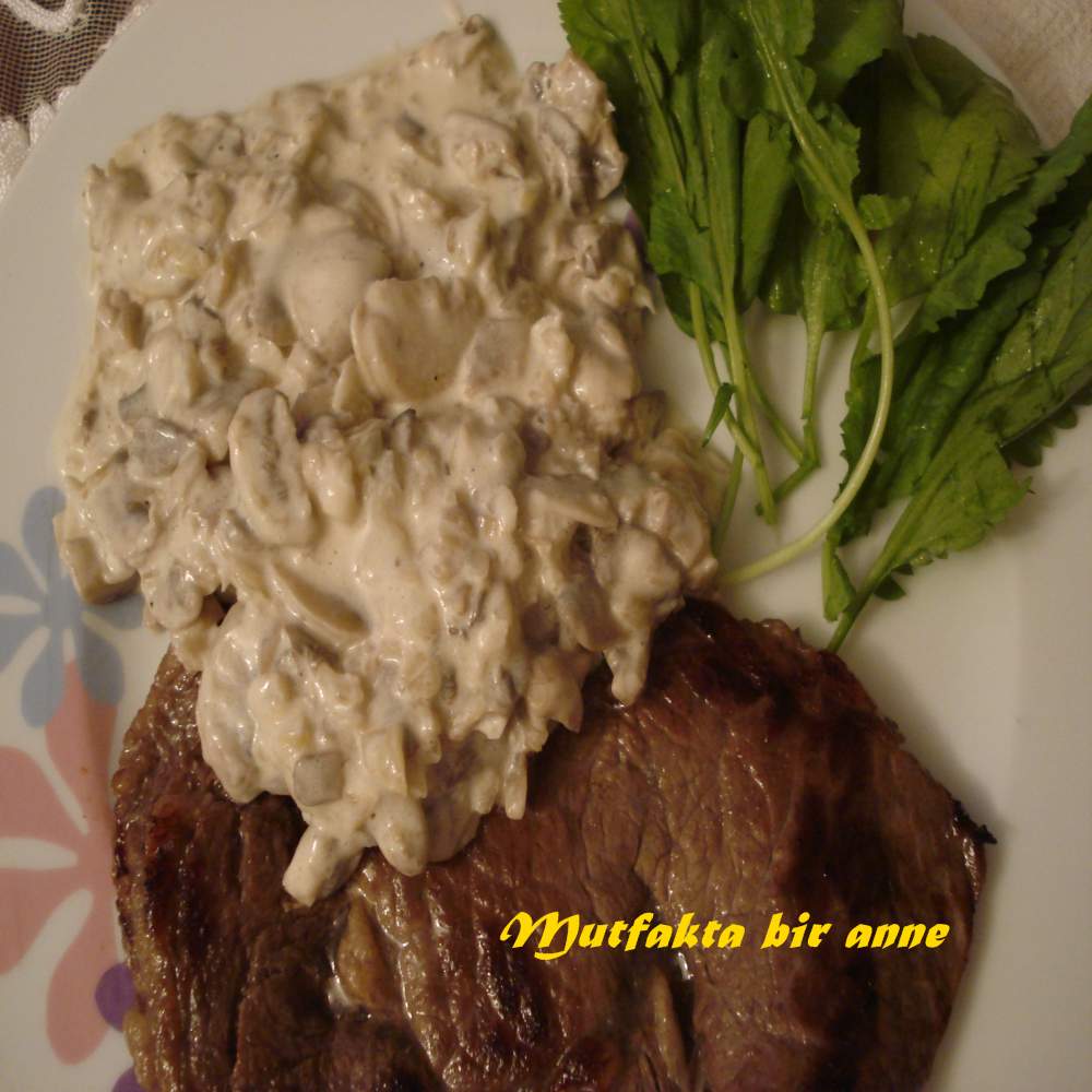 YEMEK MUCİZELERİ MANTARLI SOS