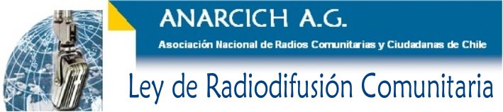 Ley radiodifusion comunitaria chile