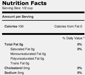 Tips For Healthy Living Read The Labels Frozen Veggies