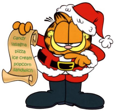 dibujos de Navidad de Garfield