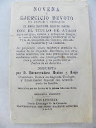 Novena Virgen Ayago Portada