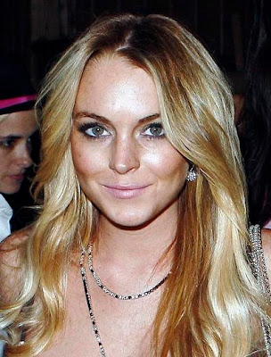 lindsay lohan hair extensions. Celebrity Lindsay Lohan#39;s