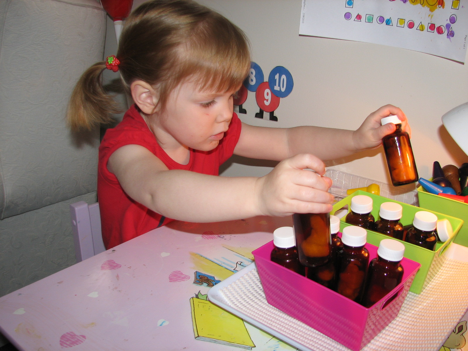 What do you do all day? Smelling bottles