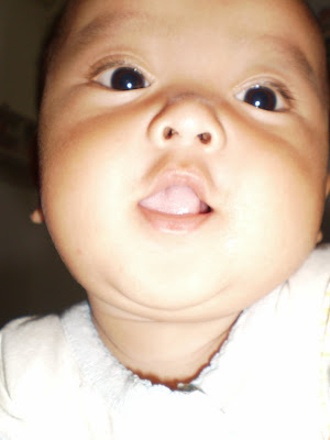 baby farzan doing MMR vaccine