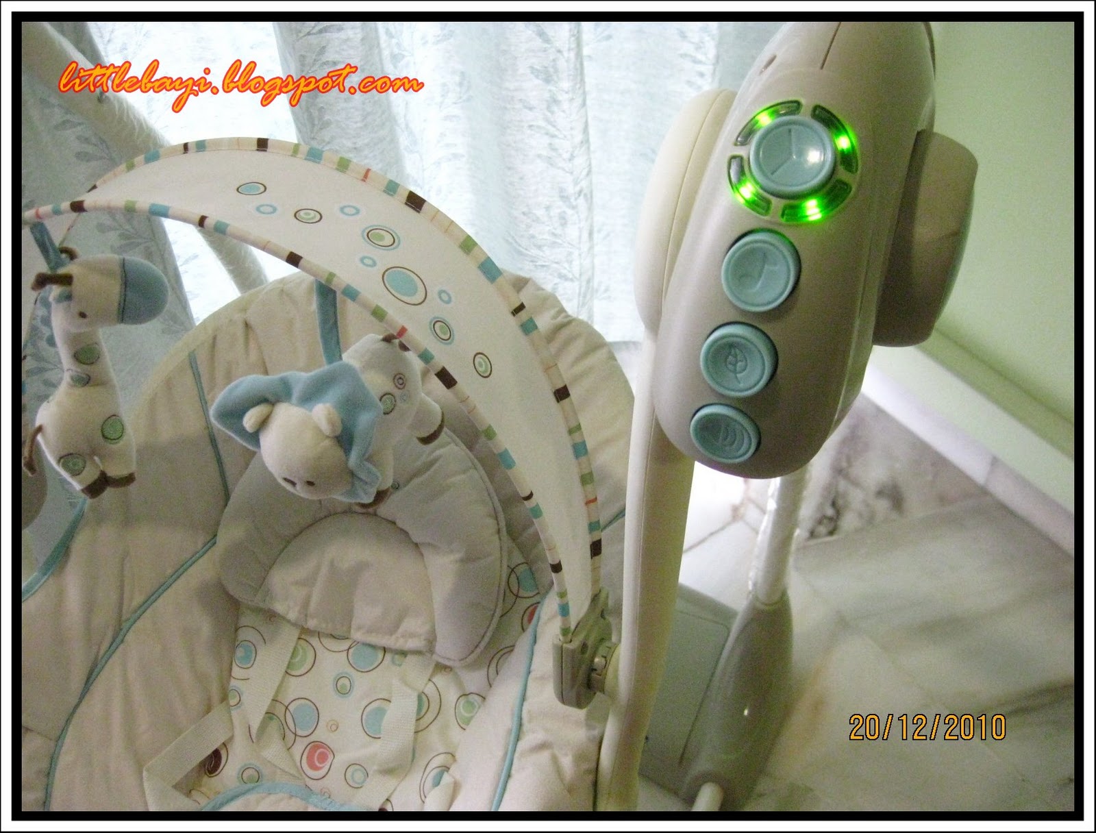 LittleBayi: Bright Starts Comfort and Harmony Full Size Swing
