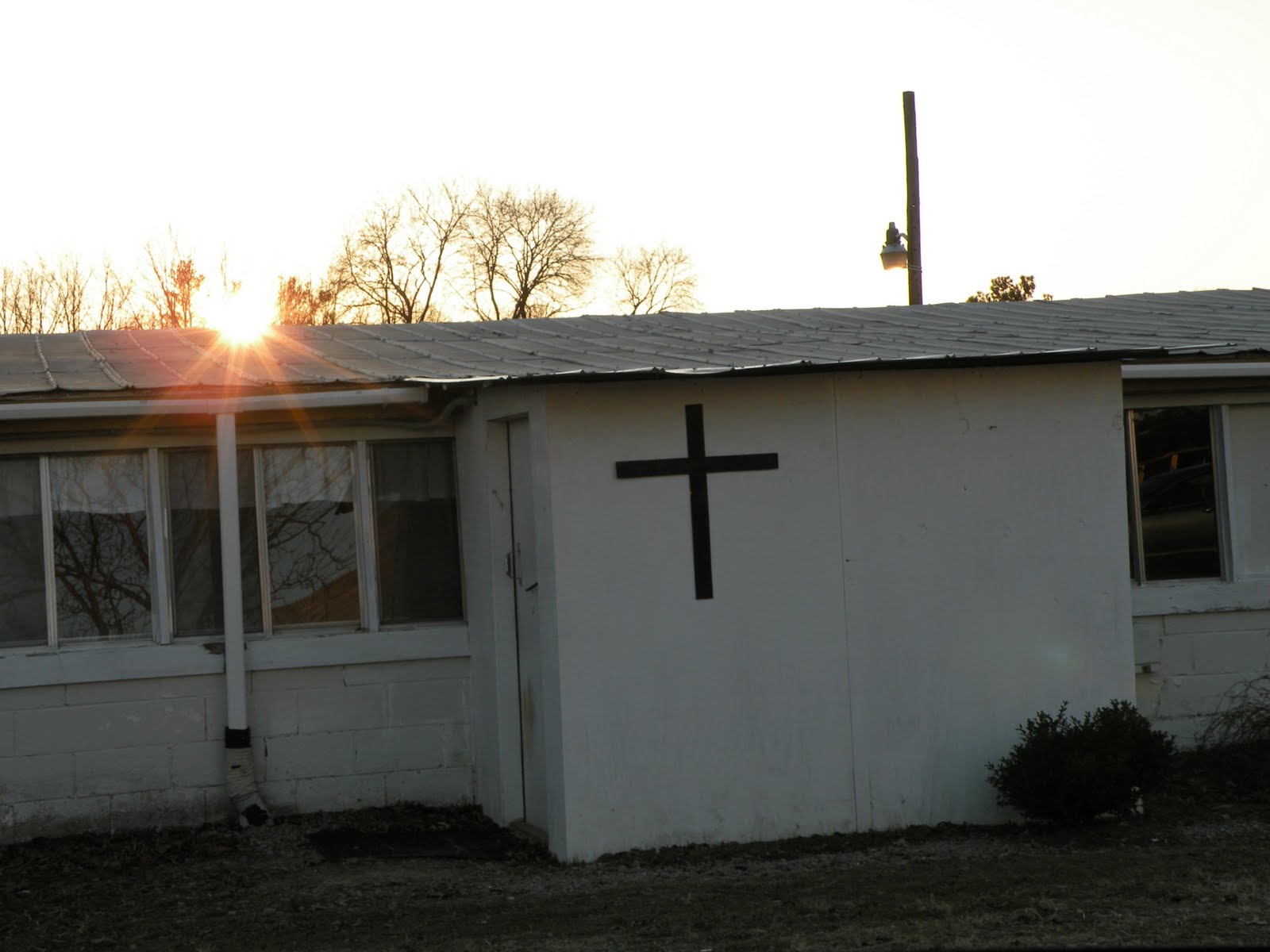 Let Your Light Shine Chicken Coop Church