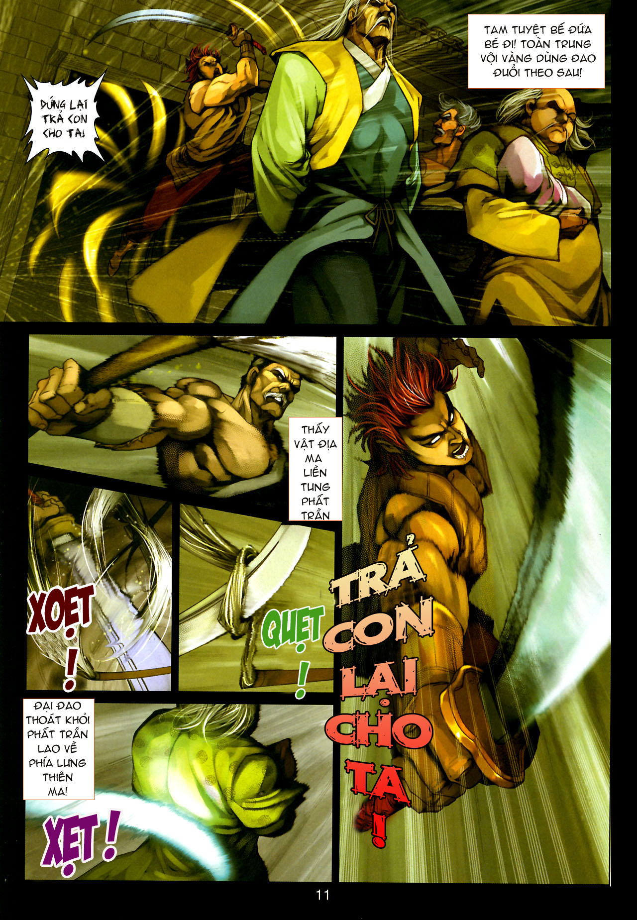 Thần Chưởng Long Kiếm Phi chap 35