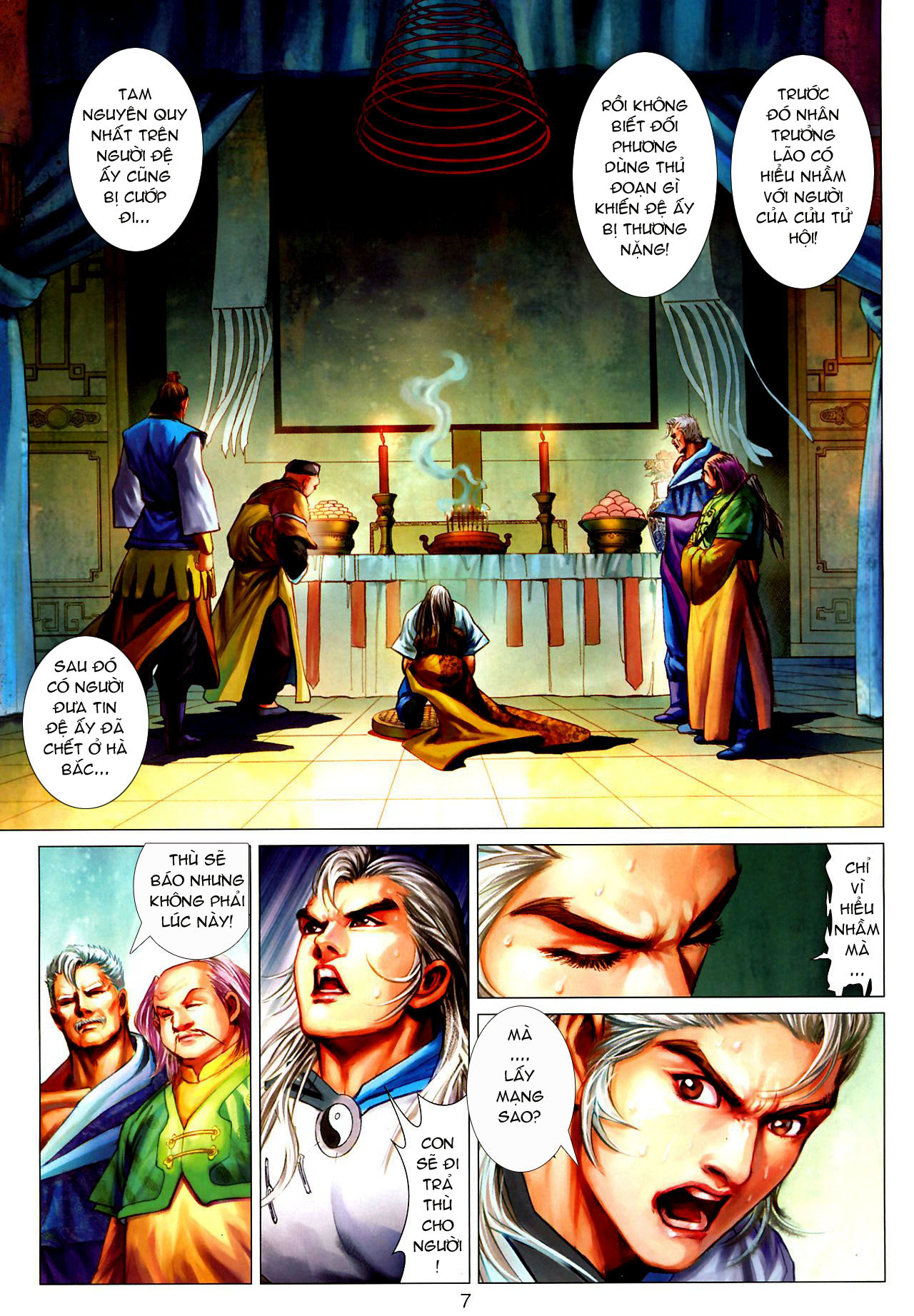 Thần Chưởng Long Kiếm Phi chap 31