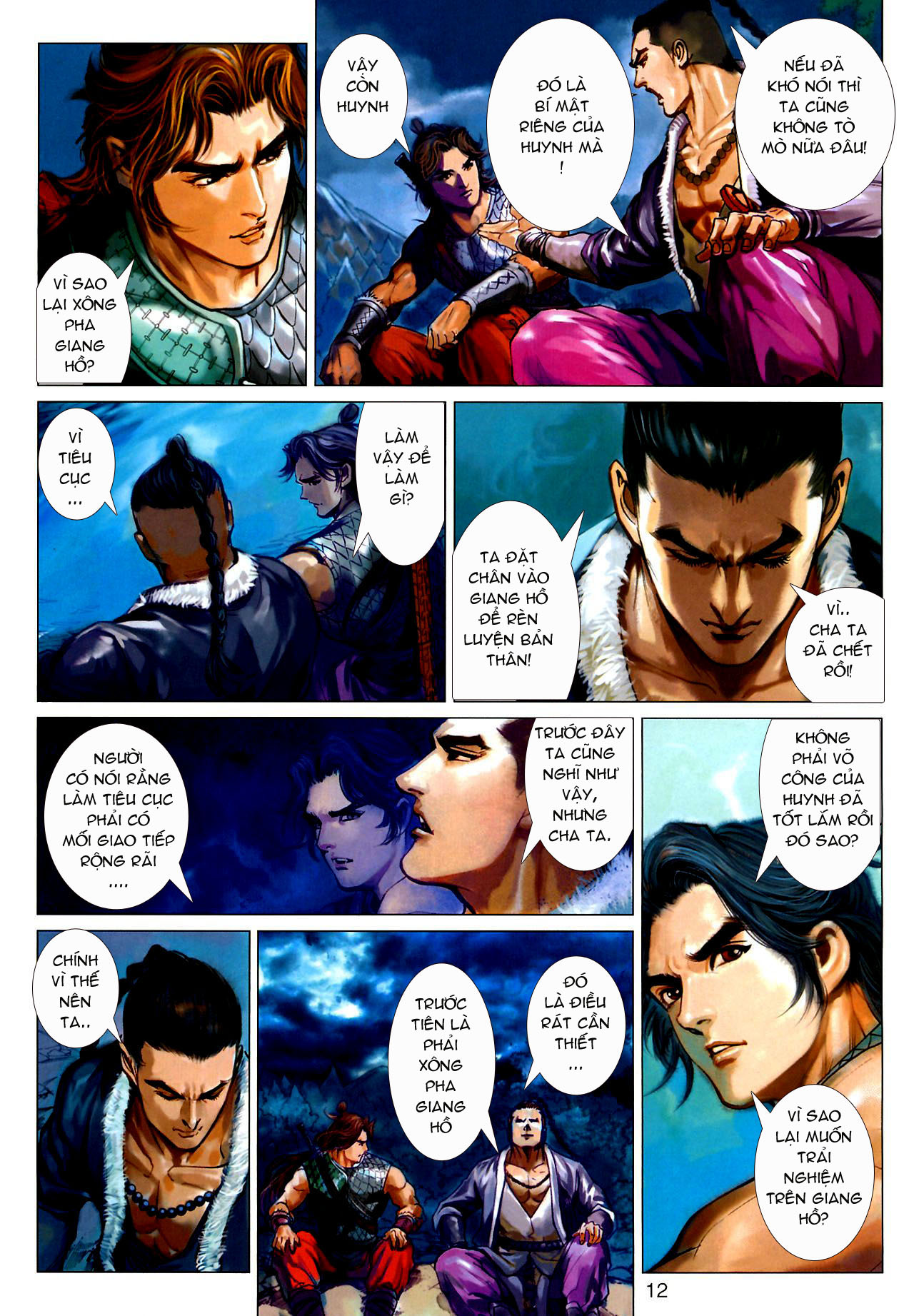 Thần Chưởng Long Kiếm Phi chap 31